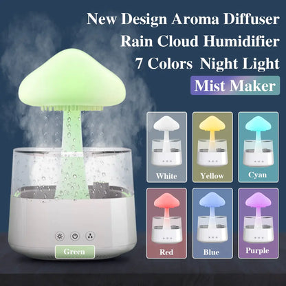 Rain Cloud Humidifier - Bring the Calm of a Rainy Day Indoors!