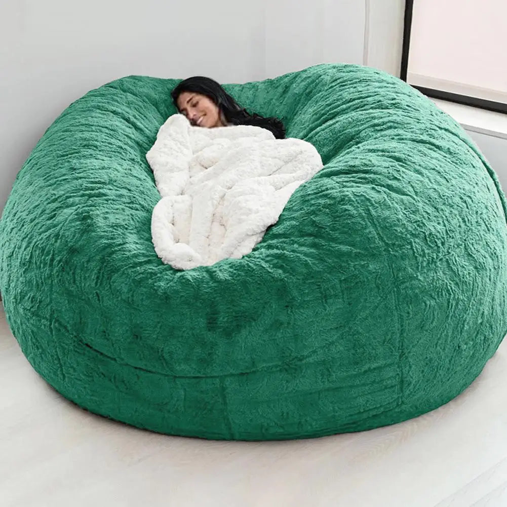 Giant Fluffy Fur Bean Bag – The Ultimate Cozy Seating Solution