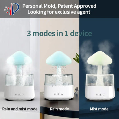 Rain Cloud Humidifier - Bring the Calm of a Rainy Day Indoors!